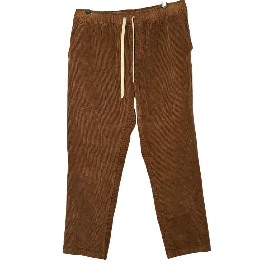 Dandy Del‎ Mar Corsica Corduroy Trousers Pants in Carajillo Brown - Large